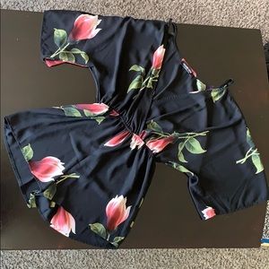 Floral Romper